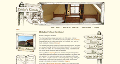 Desktop Screenshot of droversholidaycottage.com