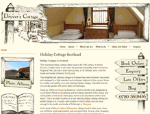 Tablet Screenshot of droversholidaycottage.com